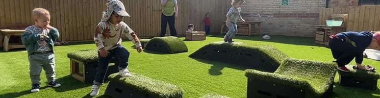 A Great Playground Enhancement for Green Giraffe Nursery 